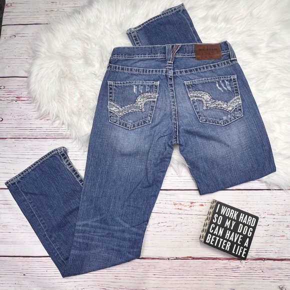 👖|•BIG⭐️STAR•| Union Straight Jeans Size 31👖 - Picture 2 of 10